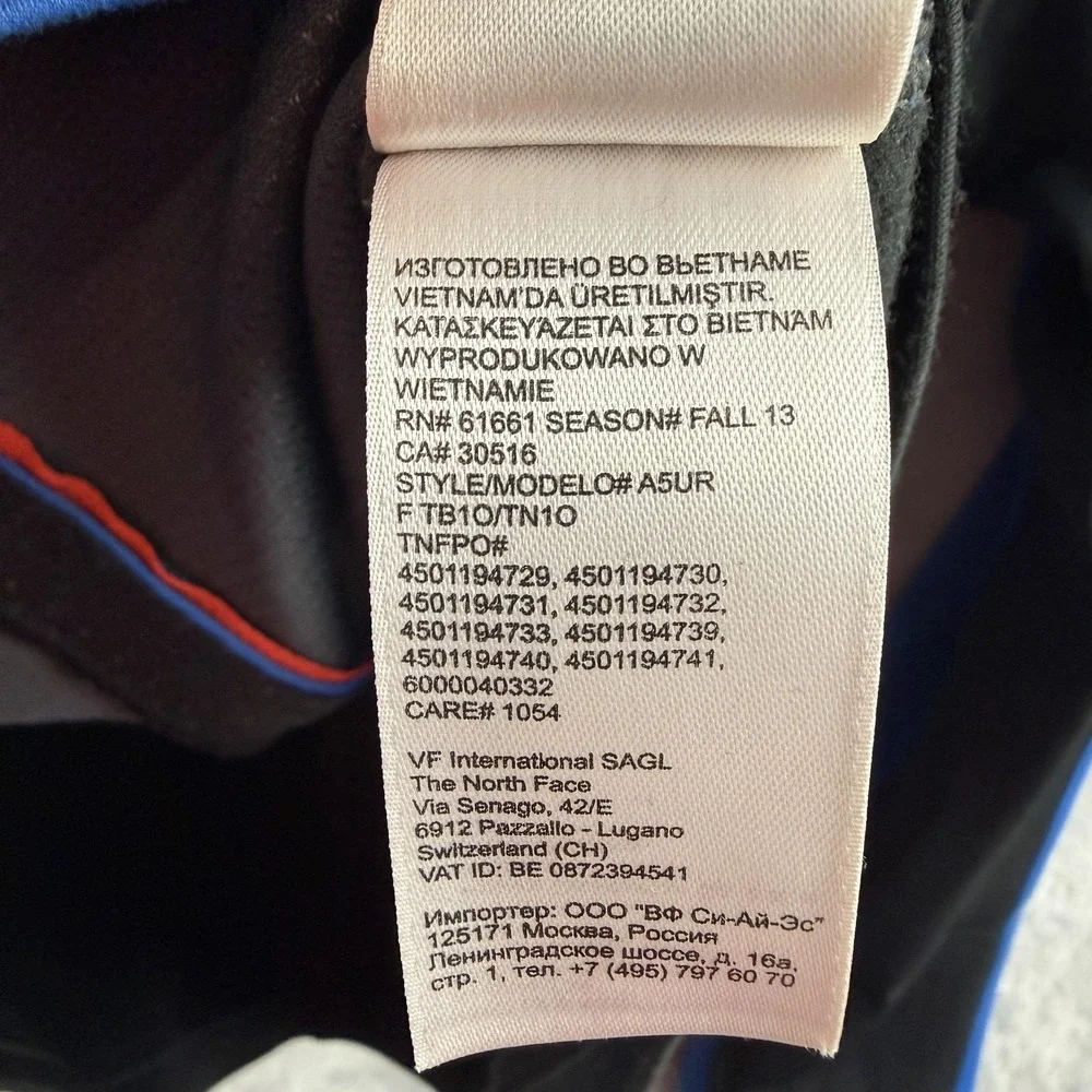 The North Face previously worn